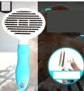 Pet comb automatic hair removal comb dog comb pet self-cleaning comb small dog cat knot needle comb self-cleaning comb | Luxury Home Accessories | Heulog Glow
