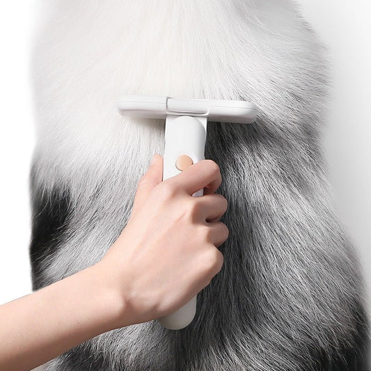Pet Comb Cat Dog Hair Removal Comb Hair Removal Brush Five Modes Smooth Comb Teeth Do Not Injury Cats Products For Pets | Luxury Home Accessories | Heulog Glow