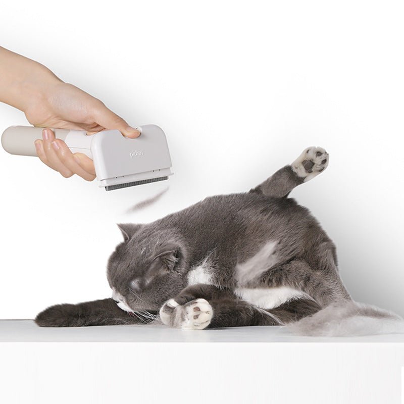 Pet Comb Cat Dog Hair Removal Comb Hair Removal Brush Five Modes Smooth Comb Teeth Do Not Injury Cats Products For Pets | Luxury Home Accessories | Heulog Glow