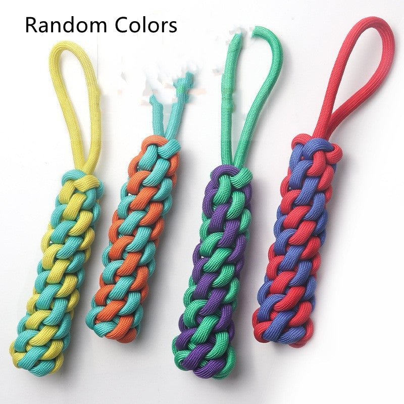 Pet Cotton Rope Knot Toy Set Bite Resistant Teeth Grinding | Luxury Home Accessories | Heulog Glow