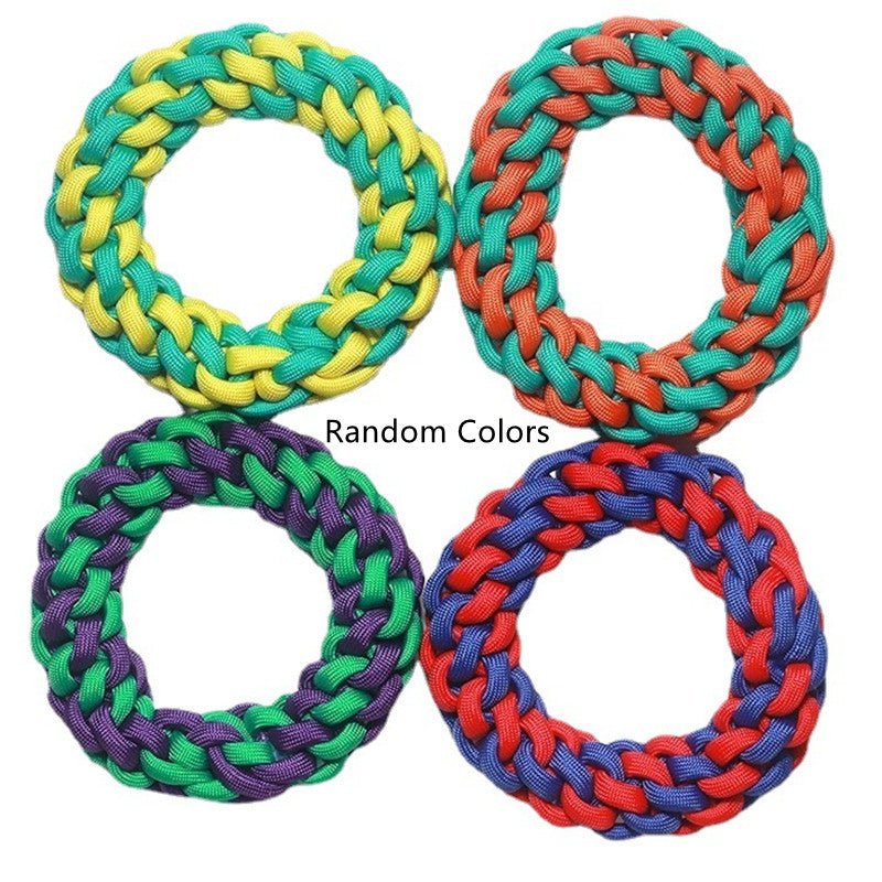 Pet Cotton Rope Knot Toy Set Bite Resistant Teeth Grinding | Luxury Home Accessories | Heulog Glow