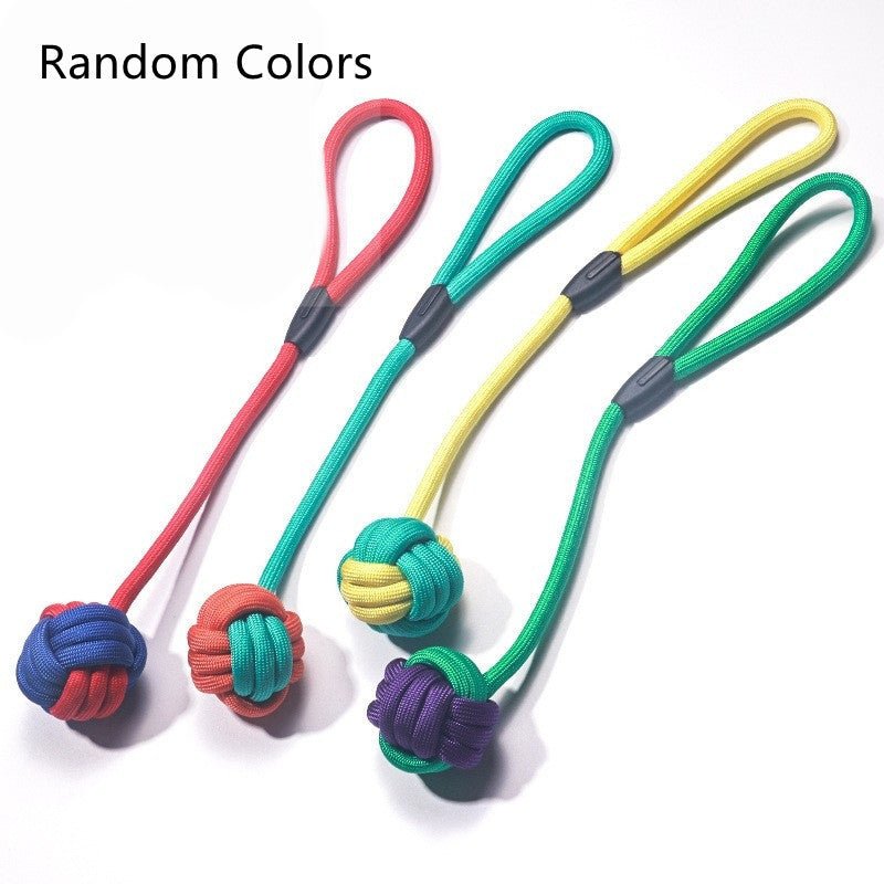 Pet Cotton Rope Knot Toy Set Bite Resistant Teeth Grinding | Luxury Home Accessories | Heulog Glow