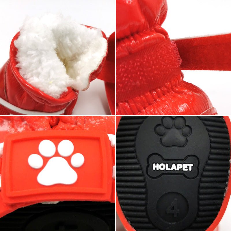 Pet cotton shoes ski boots | Luxury Home Accessories | Heulog Glow