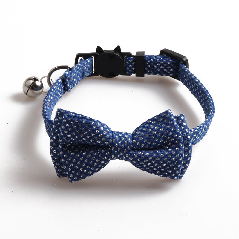 Pet cute bow shiny collar | Luxury Home Accessories | Heulog Glow