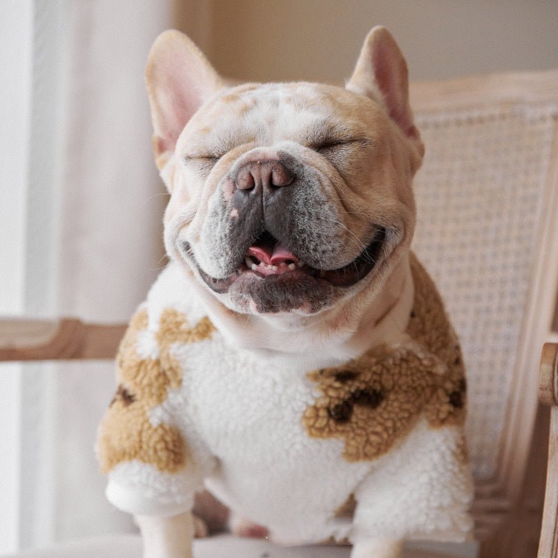 Pet Cute Thick Warm Corduroy Bottoming Shirt | Luxury Home Accessories | Heulog Glow