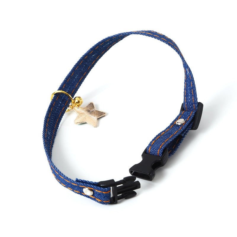 Pet denim five-pointed star pendant | Luxury Home Accessories | Heulog Glow