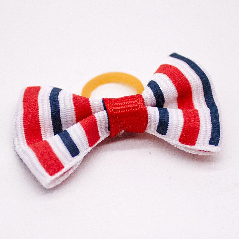Pet Dog Cat Headdress Flower Bow Rubber Band | Luxury Home Accessories | Heulog Glow