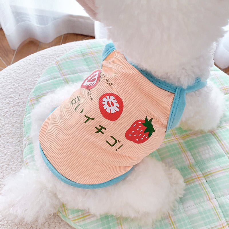 Pet Dog Cat Summer Stretch Thread Camisole | Luxury Home Accessories | Heulog Glow