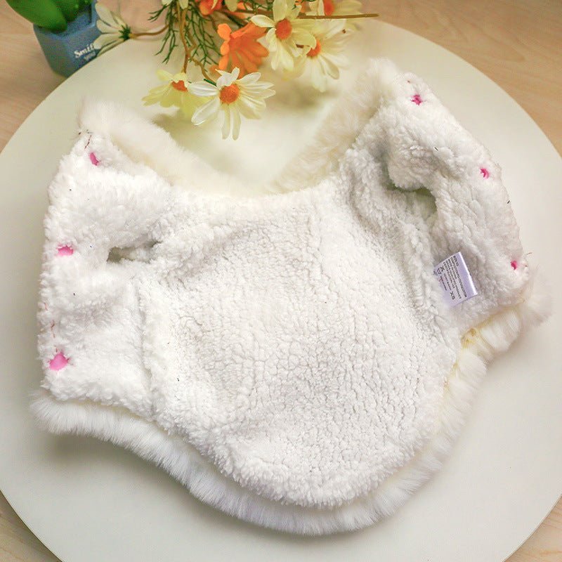 Pet dog clothes cartoon elk cotton coat | Luxury Home Accessories | Heulog Glow