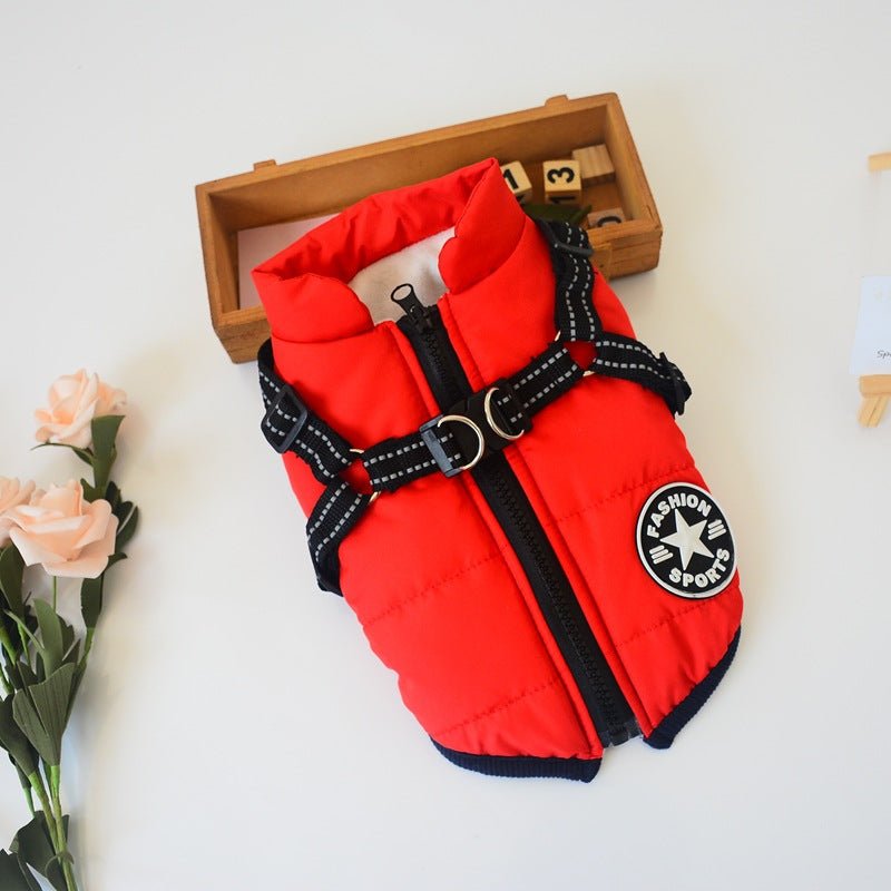 Pet Dog Clothes For Small Dogs Winter Warm Dog Hooded Coat Jackets Chihuahua Pug Outfits Puppy Cat Clothing | Luxury Home Accessories | Heulog Glow