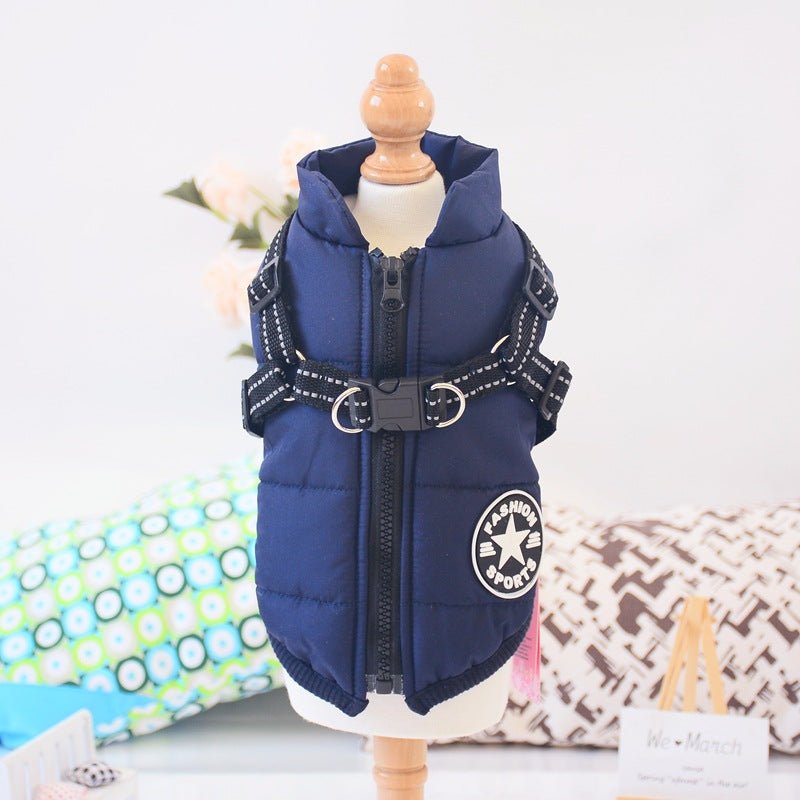Pet Dog Clothes For Small Dogs Winter Warm Dog Hooded Coat Jackets Chihuahua Pug Outfits Puppy Cat Clothing | Luxury Home Accessories | Heulog Glow