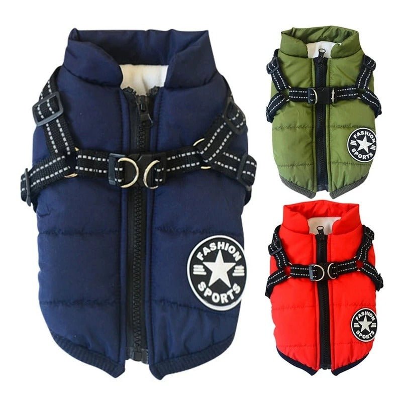 Pet Dog Clothes For Small Dogs Winter Warm Dog Hooded Coat Jackets Chihuahua Pug Outfits Puppy Cat Clothing | Luxury Home Accessories | Heulog Glow