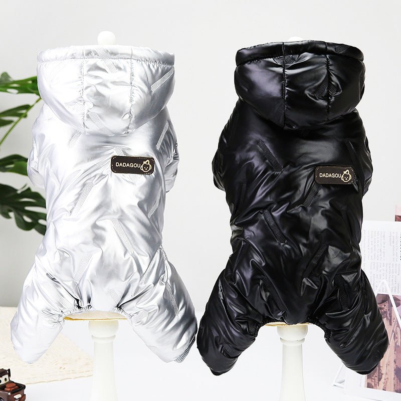 Pet Dog Clothes Small Winter Thickened Embossed Four Legs | Luxury Home Accessories | Heulog Glow