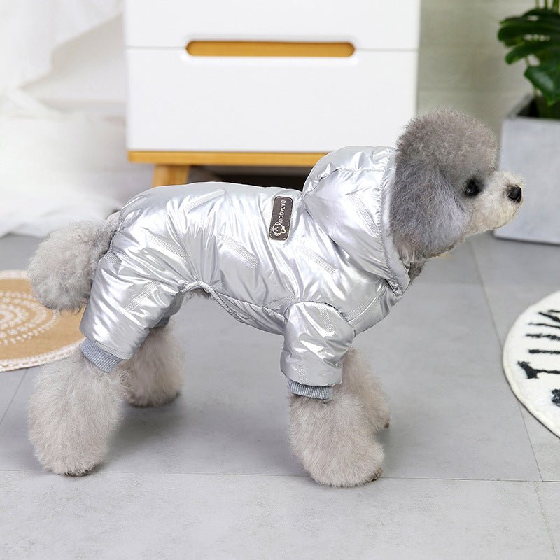 Pet Dog Clothes Small Winter Thickened Embossed Four Legs | Luxury Home Accessories | Heulog Glow