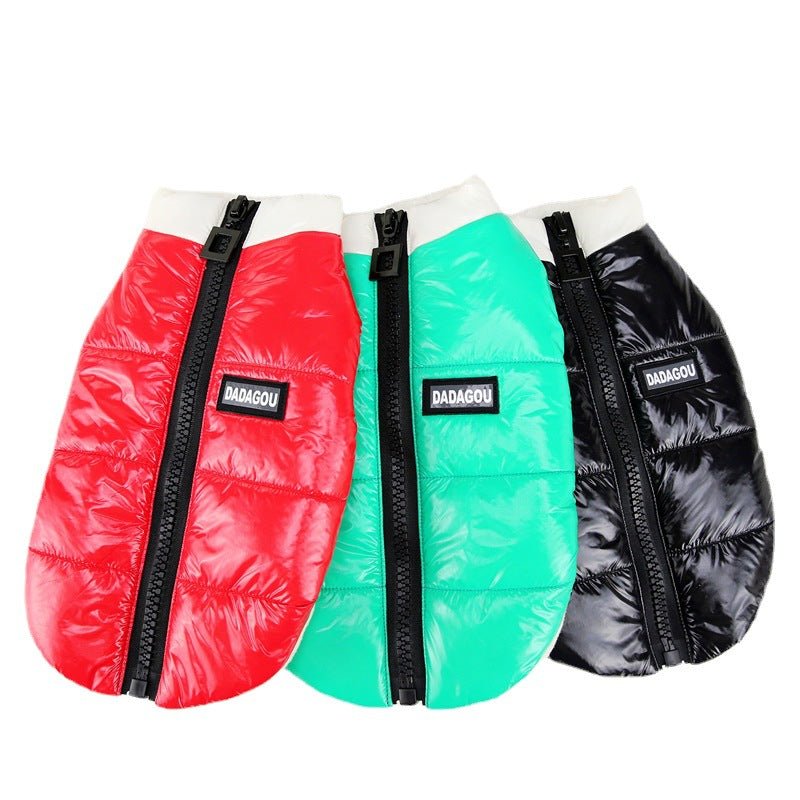 Pet Dog Clothes Small Winter Thickened Embossed Four Legs | Luxury Home Accessories | Heulog Glow