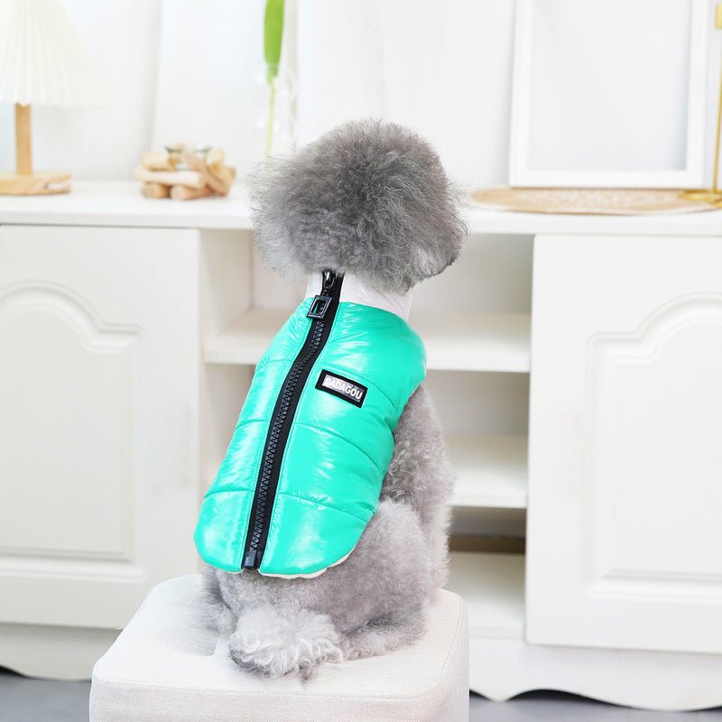 Pet Dog Clothes Small Winter Thickened Embossed Four Legs | Luxury Home Accessories | Heulog Glow