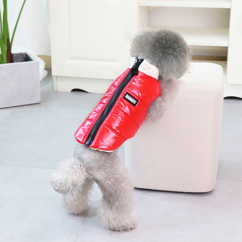 Pet Dog Clothes Small Winter Thickened Embossed Four Legs | Luxury Home Accessories | Heulog Glow