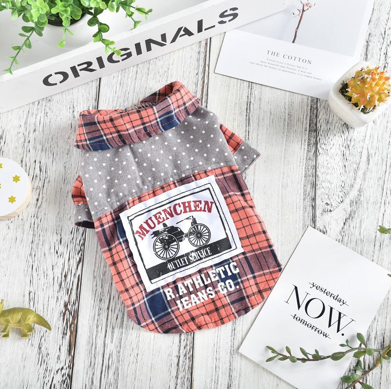 Pet Dog Clothes Spring And Summer Shirt Small Dog Print | Luxury Home Accessories | Heulog Glow