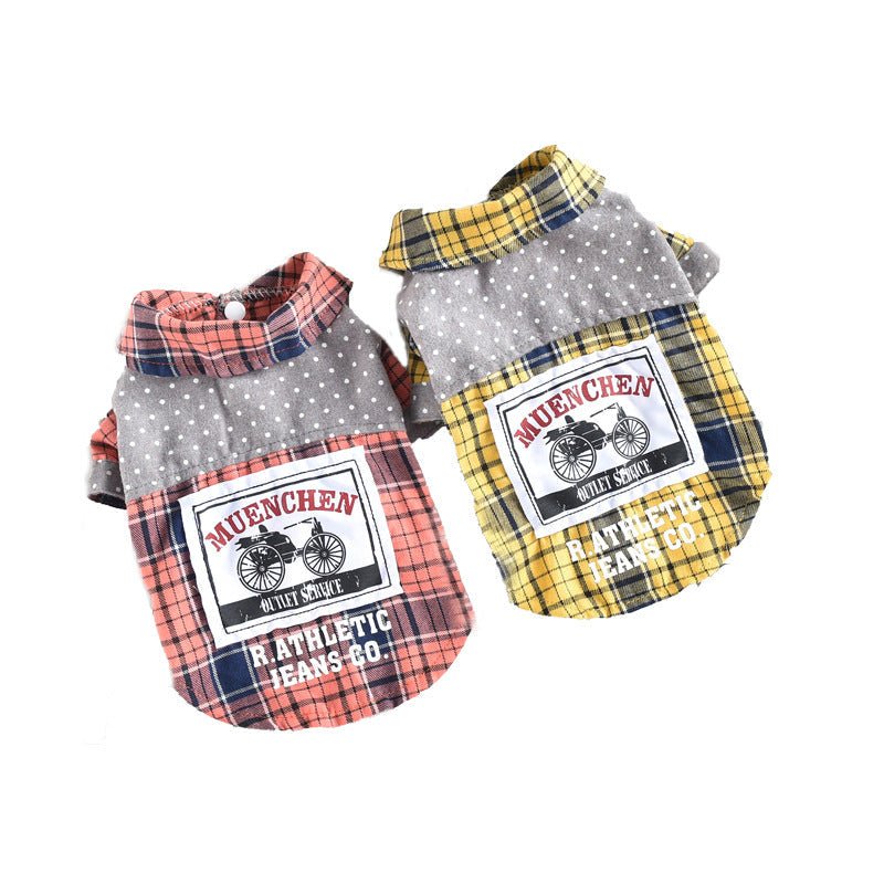 Pet Dog Clothes Spring And Summer Shirt Small Dog Print | Luxury Home Accessories | Heulog Glow