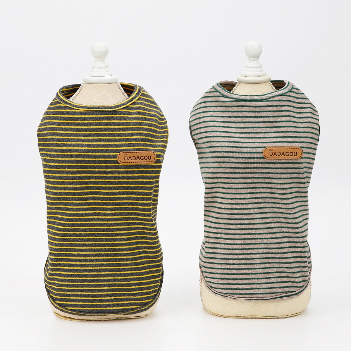 Pet Dog Clothes Thin Trend Striped Vest Teddy Bichon Vip Cat | Luxury Home Accessories | Heulog Glow