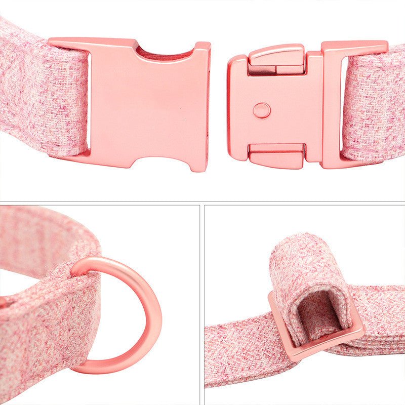 Pet Dog Collar Engraving Anti-Lost Traction Rope Supplies | Luxury Home Accessories | Heulog Glow
