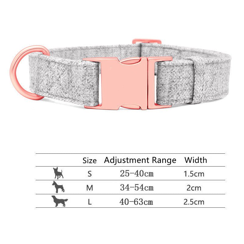 Pet Dog Collar Engraving Anti-Lost Traction Rope Supplies | Luxury Home Accessories | Heulog Glow