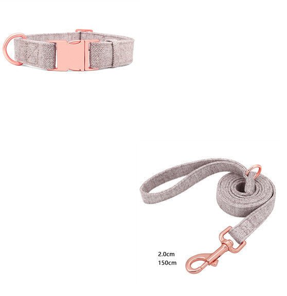 Pet Dog Collar Engraving Anti-Lost Traction Rope Supplies | Luxury Home Accessories | Heulog Glow