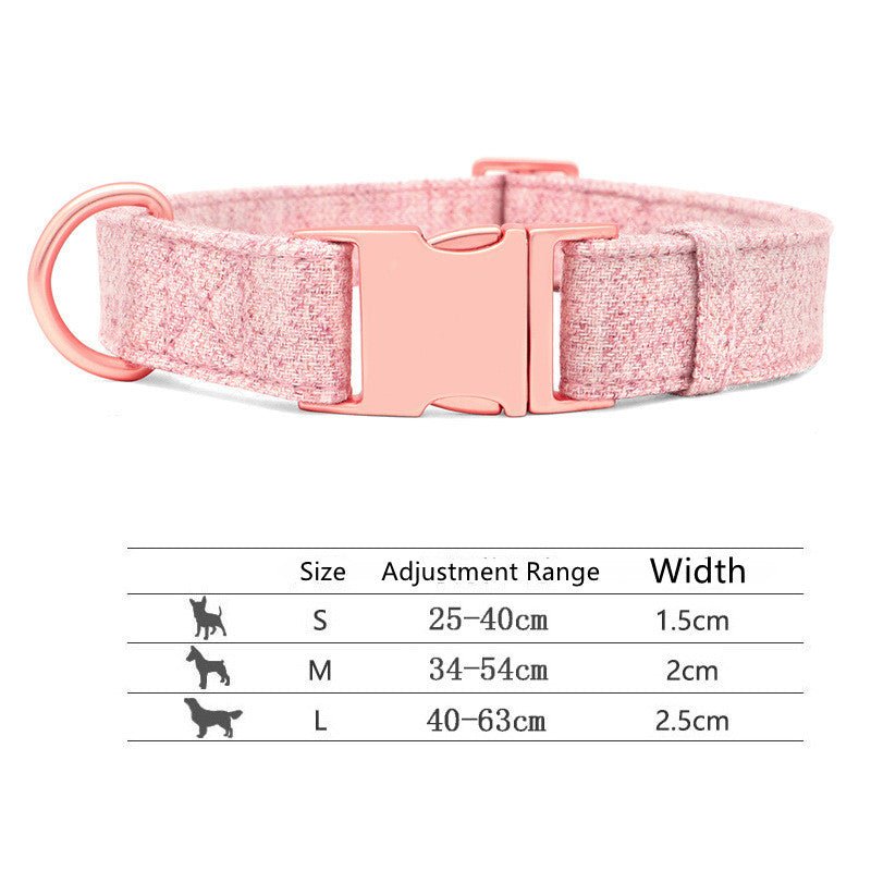 Pet Dog Collar Engraving Anti-Lost Traction Rope Supplies | Luxury Home Accessories | Heulog Glow