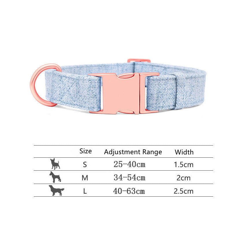 Pet Dog Collar Engraving Anti-Lost Traction Rope Supplies | Luxury Home Accessories | Heulog Glow