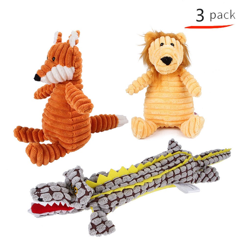 Pet Dog Cotton Rope Bite Resistant Plush Teeth Cleaning Toy Set | Luxury Home Accessories | Heulog Glow