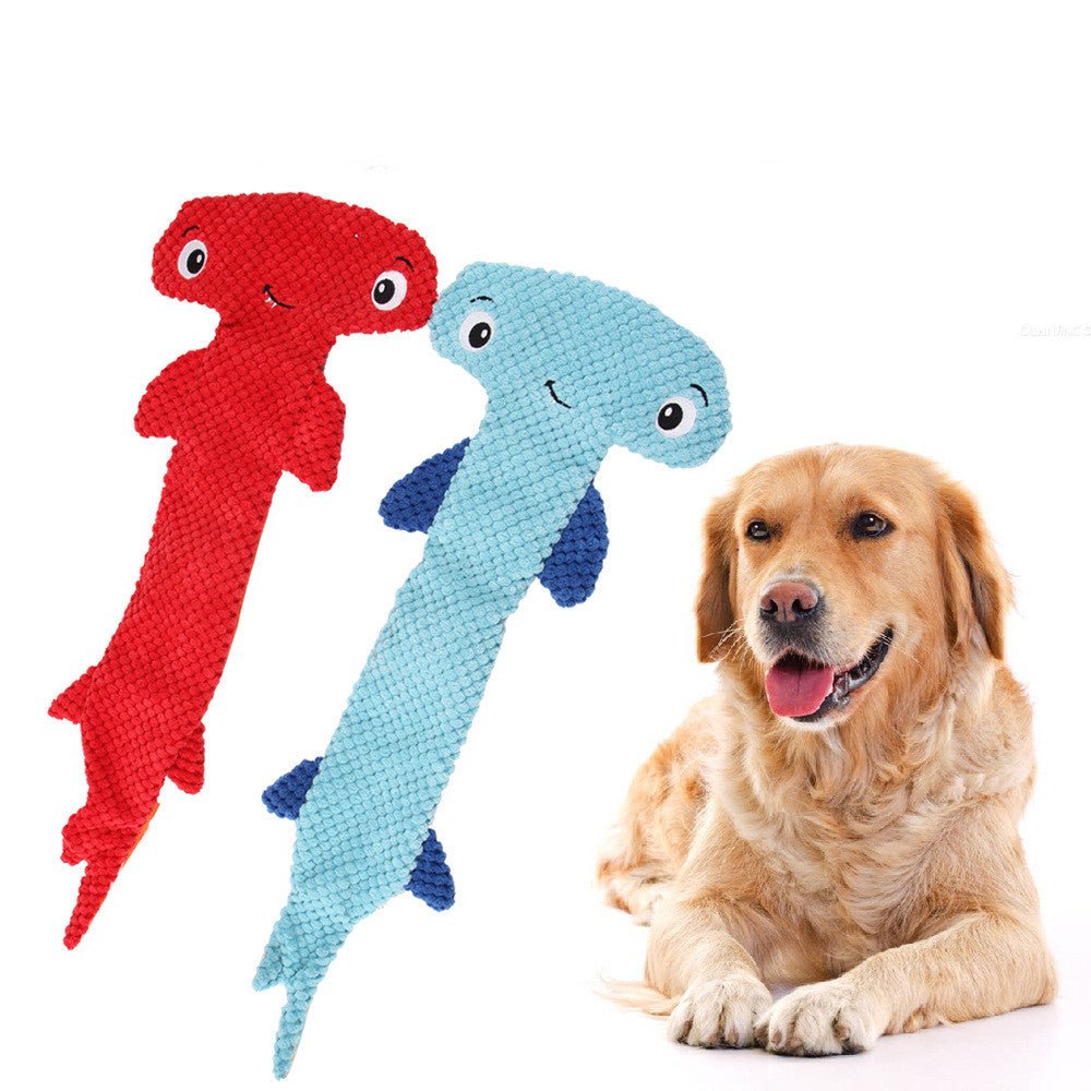 Pet Dog Hammerhead Shark Shape Vocal Toys | Luxury Home Accessories | Heulog Glow