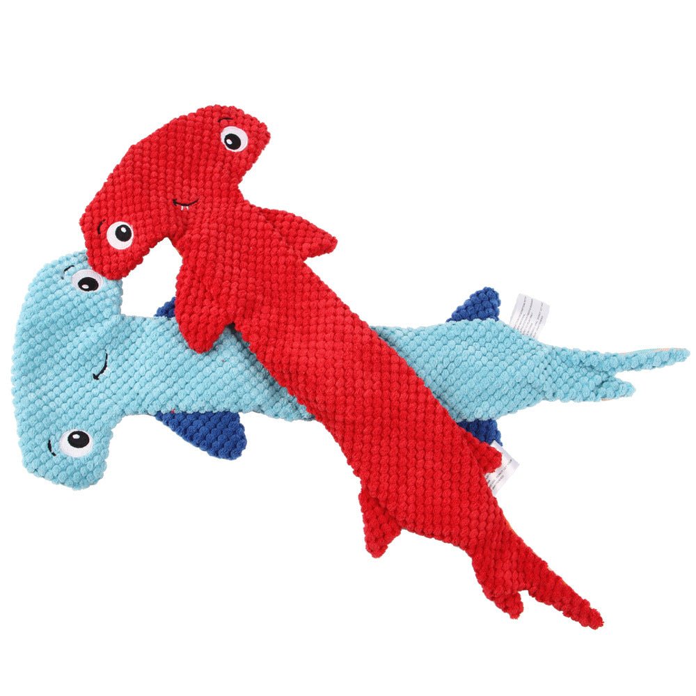 Pet Dog Hammerhead Shark Shape Vocal Toys | Luxury Home Accessories | Heulog Glow