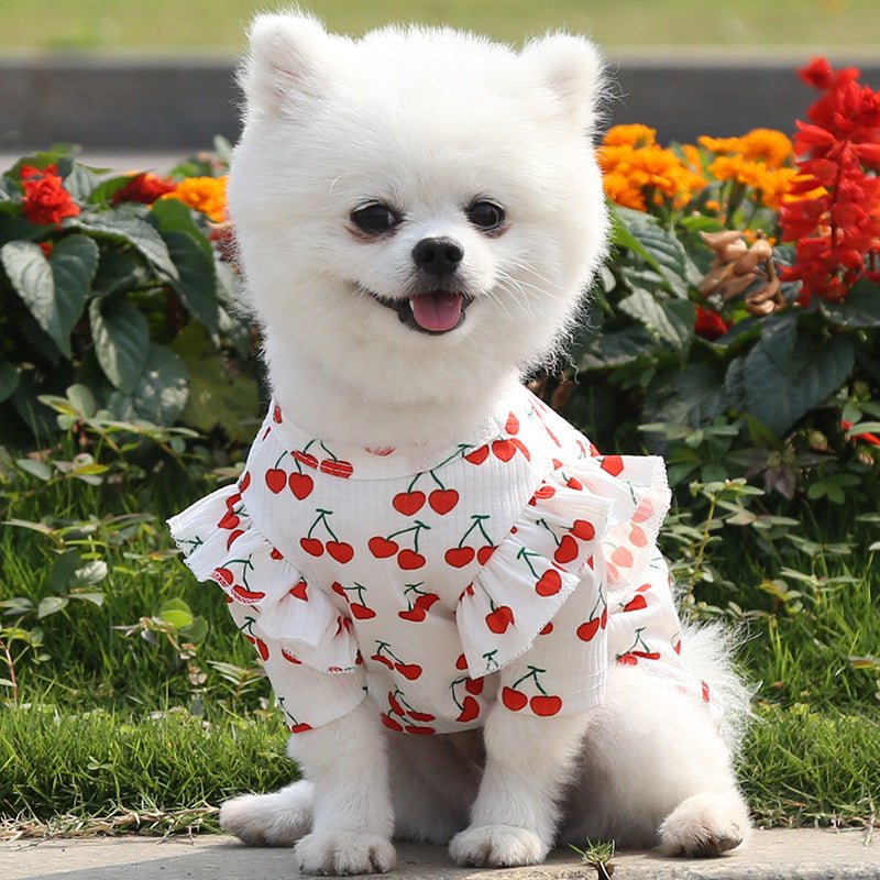Pet Dog Print Bottoming Shirt Coat | Luxury Home Accessories | Heulog Glow