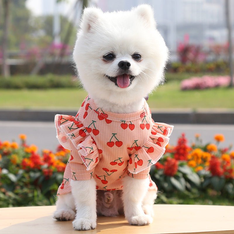 Pet Dog Print Bottoming Shirt Coat | Luxury Home Accessories | Heulog Glow