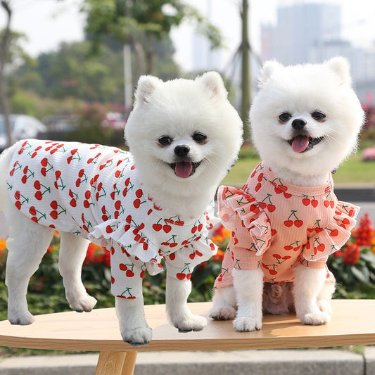 Pet Dog Print Bottoming Shirt Coat | Luxury Home Accessories | Heulog Glow