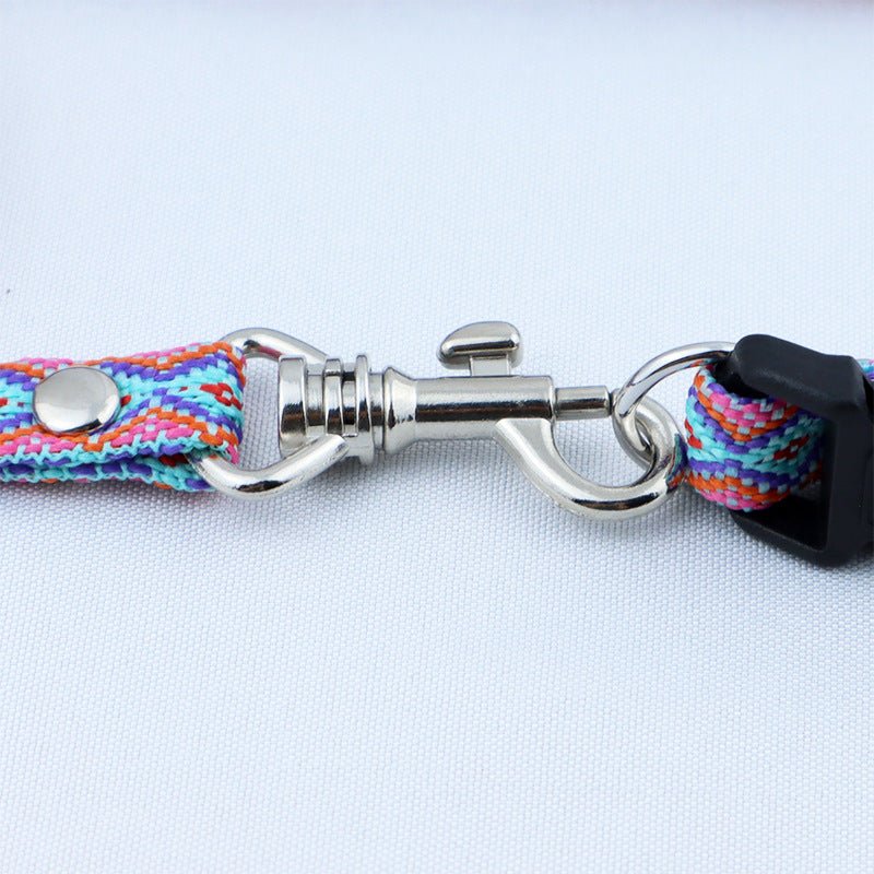 Pet Dog Traction Rope Ethnic Style Woven Collar | Luxury Home Accessories | Heulog Glow