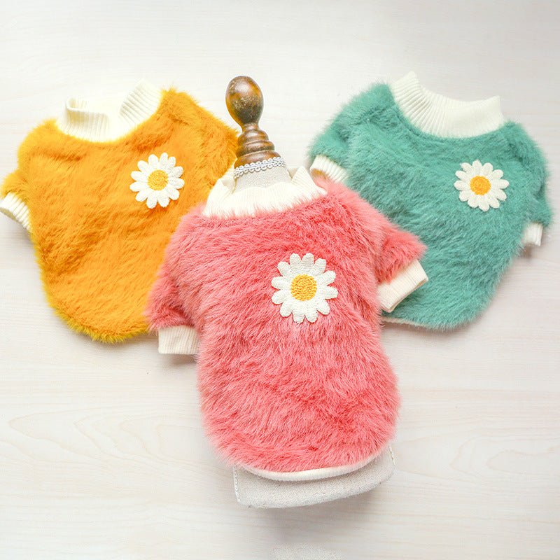 Pet Dress Daisies with Thick Styles | Luxury Home Accessories | Heulog Glow