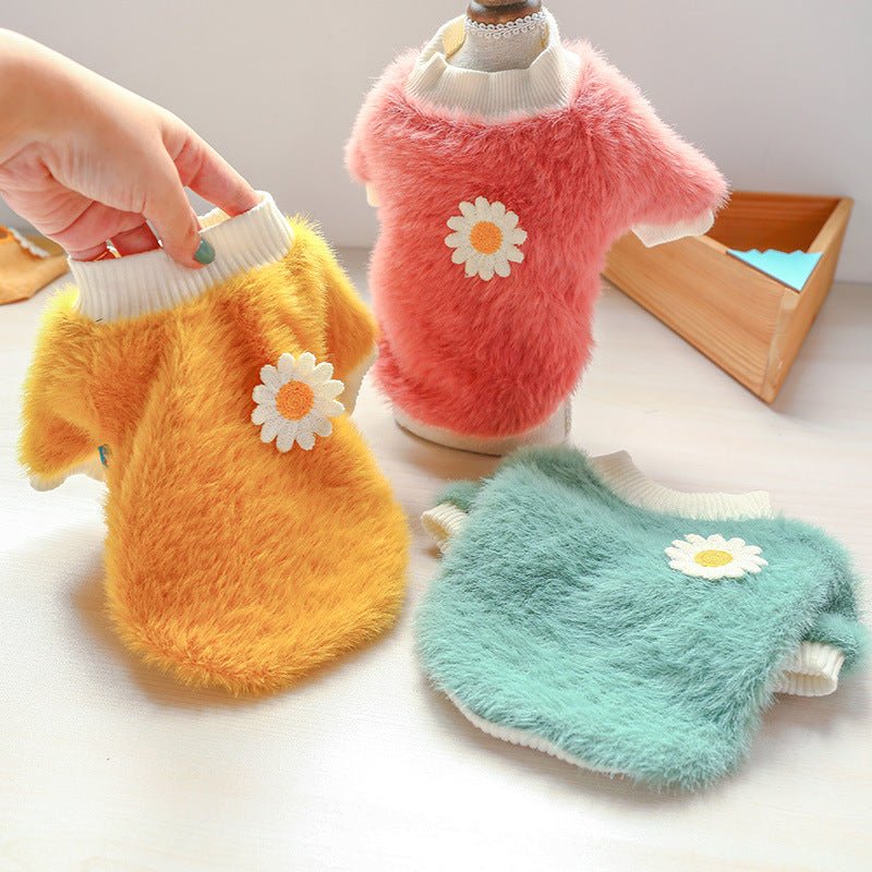 Pet Dress Daisies with Thick Styles | Luxury Home Accessories | Heulog Glow
