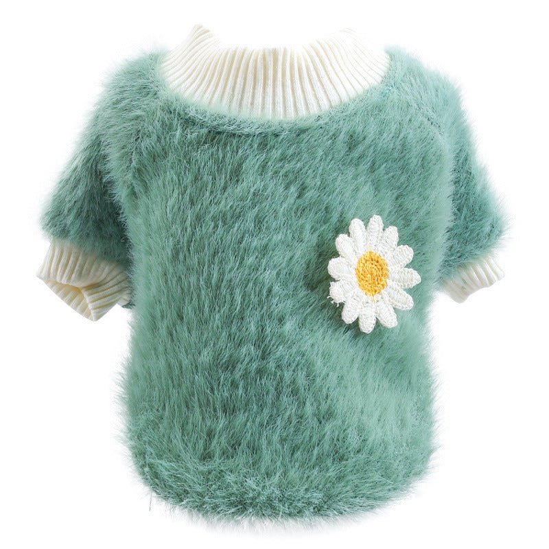 Pet Dress Daisies with Thick Styles | Luxury Home Accessories | Heulog Glow