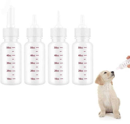 Pet Feeding Bottle Kitten Puppy 50ml CLEARANCE | Luxury Home Accessories | Heulog Glow