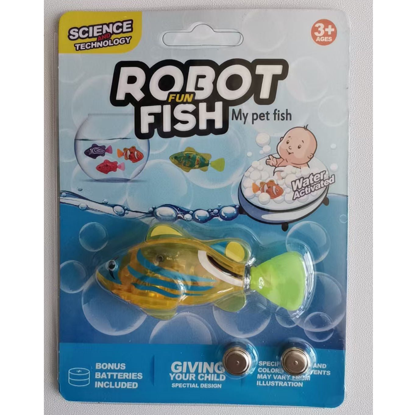 Pet Fish Simulation Light-Activated Clownfish Bathing And Splashing Toy | Luxury Home Accessories | Heulog Glow