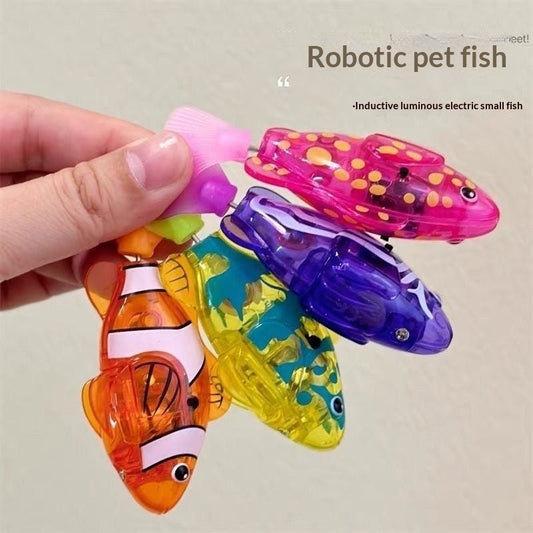 Pet Fish Simulation Light-Activated Clownfish Bathing And Splashing Toy | Luxury Home Accessories | Heulog Glow