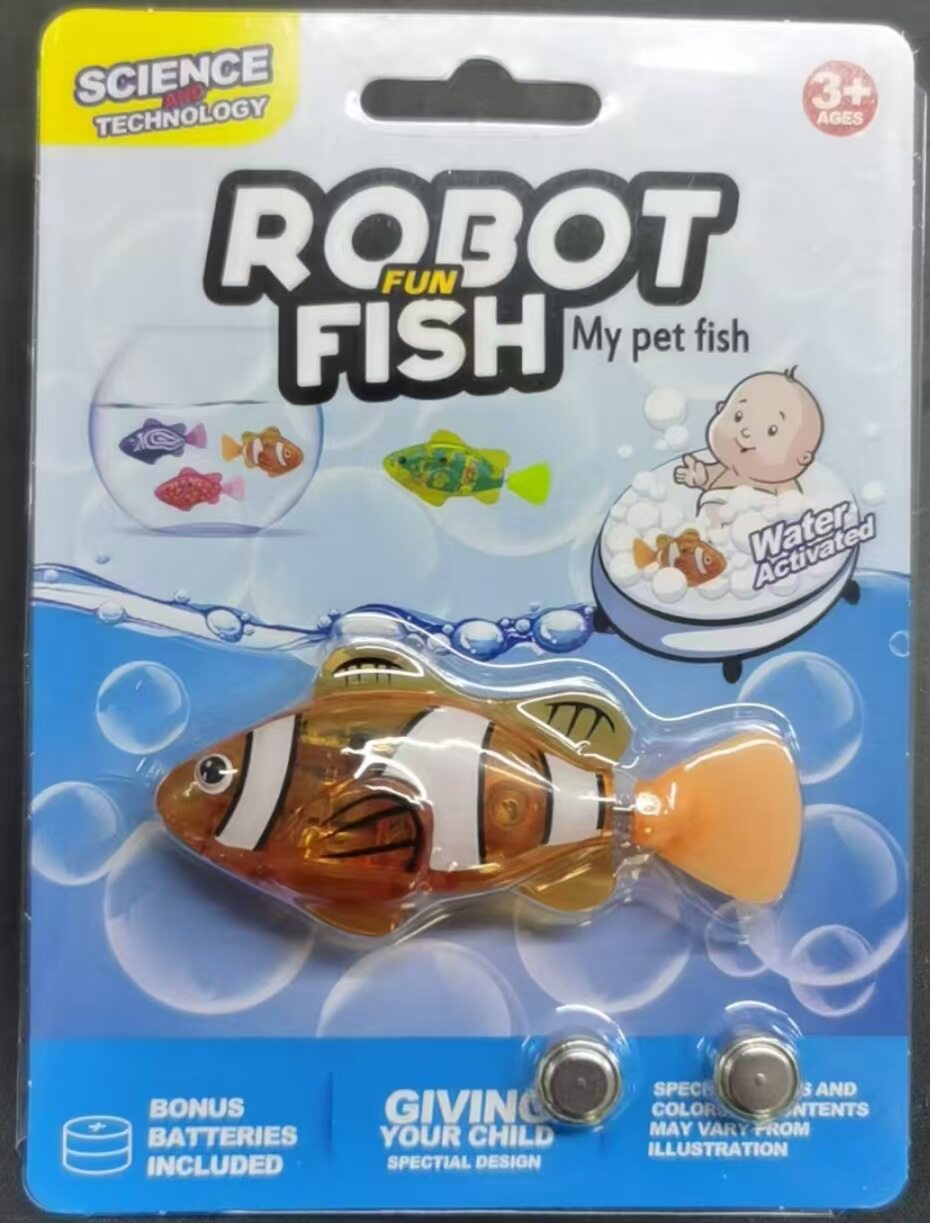 Pet Fish Simulation Light-Activated Clownfish Bathing And Splashing Toy | Luxury Home Accessories | Heulog Glow