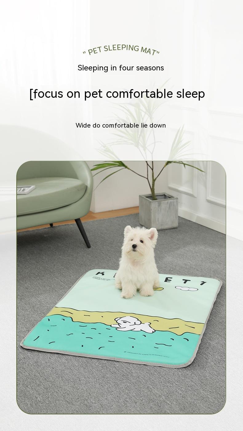 Pet Four Seasons Universal Dog Mat Oxford Cloth Fabric Heat Dissipation Breathable | Luxury Home Accessories | Heulog Glow