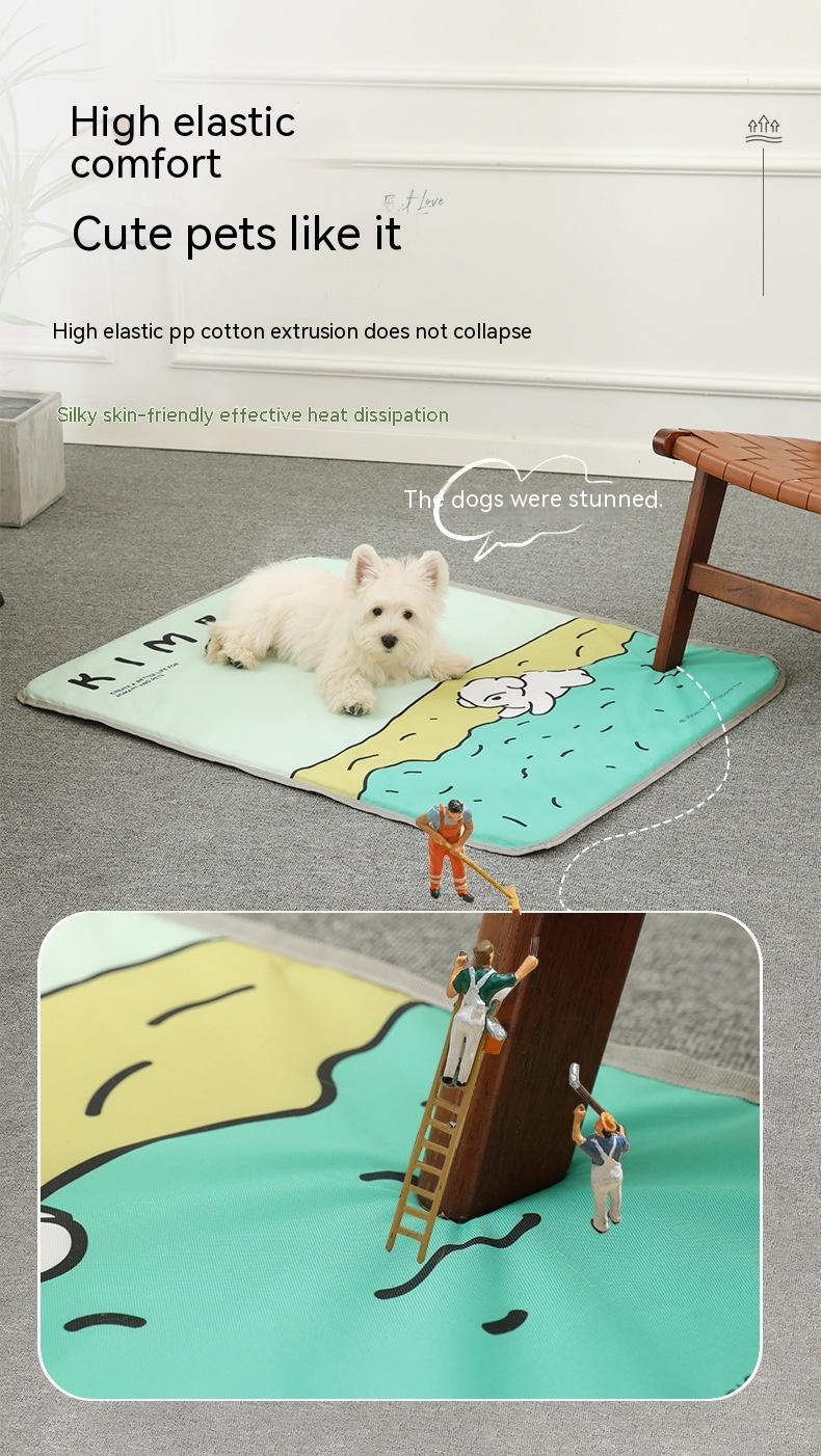 Pet Four Seasons Universal Dog Mat Oxford Cloth Fabric Heat Dissipation Breathable | Luxury Home Accessories | Heulog Glow