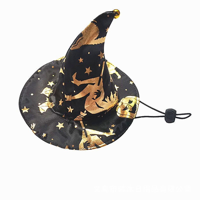 Pet Halloween Printed Wizard Cloak Set | Luxury Home Accessories | Heulog Glow