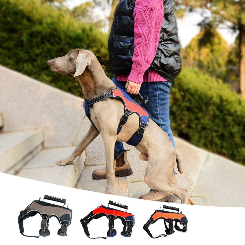 Pet Hand Holding Rope Vest Tactical Big Dog Chest Strap Reflective Explosion-proof Dog Hand Holding Rope | Luxury Home Accessories | Heulog Glow