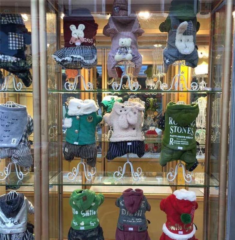 Pet Hanger Dog Clothes Display Rack Metal Rack | Luxury Home Accessories | Heulog Glow