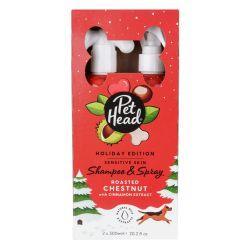 Pet Head Festive Roasted Chestnut Shampoo & Spray | Luxury Home Accessories | Heulog Glow