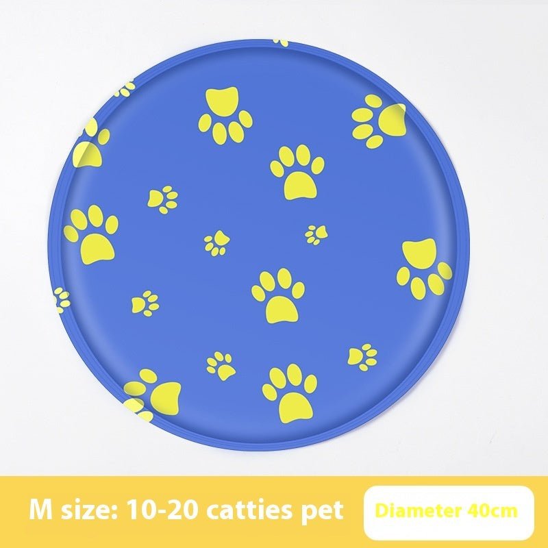 Pet Ice Pad Round Cartoon Cat Dog Gel | Luxury Home Accessories | Heulog Glow